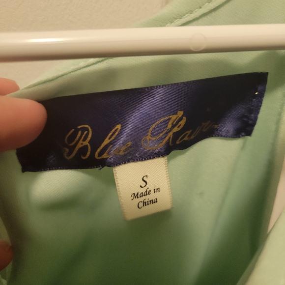 Mint Dress Blue Rain - Picture 4 of 4